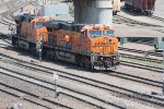 BNSF 7400 and BNSF 6177